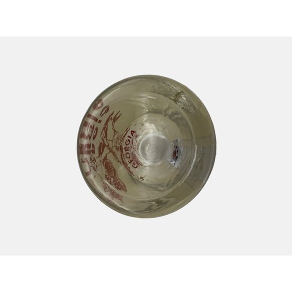 Vintage Souvenir Georgia Shot Glass With Historic Soldier & Cannon Design 2.25" - Picture 4 of 4